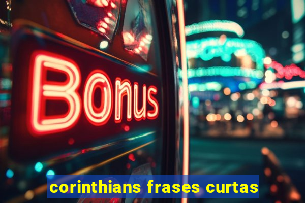 corinthians frases curtas